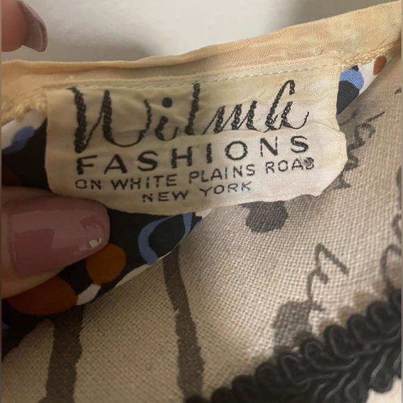 🍂 Chic Sheer Black Floral Kimono top by Wilma Fashions VTG - Picture 2 of 5